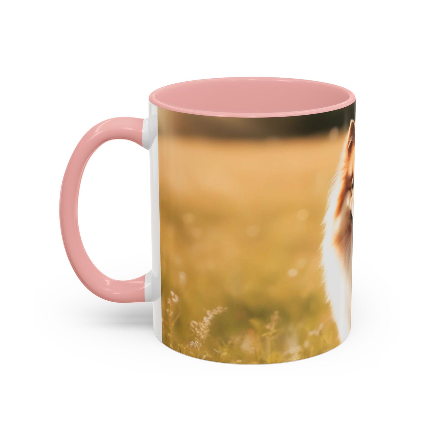 Taza con detalles de Keeshond: el regalo perfecto para los amantes de los perros
