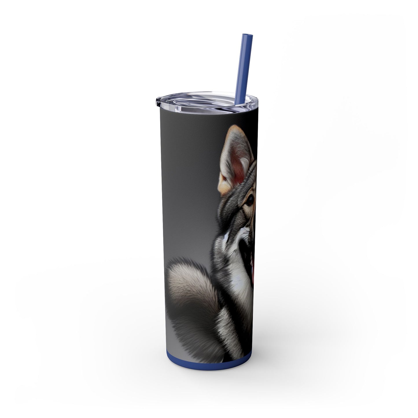 Gobelet isotherme tchécoslovaque Vlcak avec paille, 59 cl