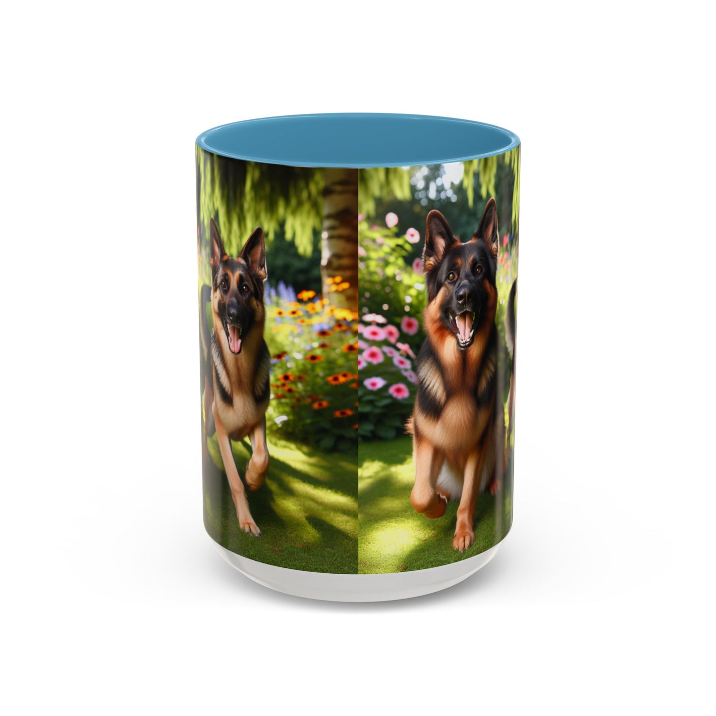 German Shepherd Accent Coffee Mug - Perfect Gift for Dog Lovers