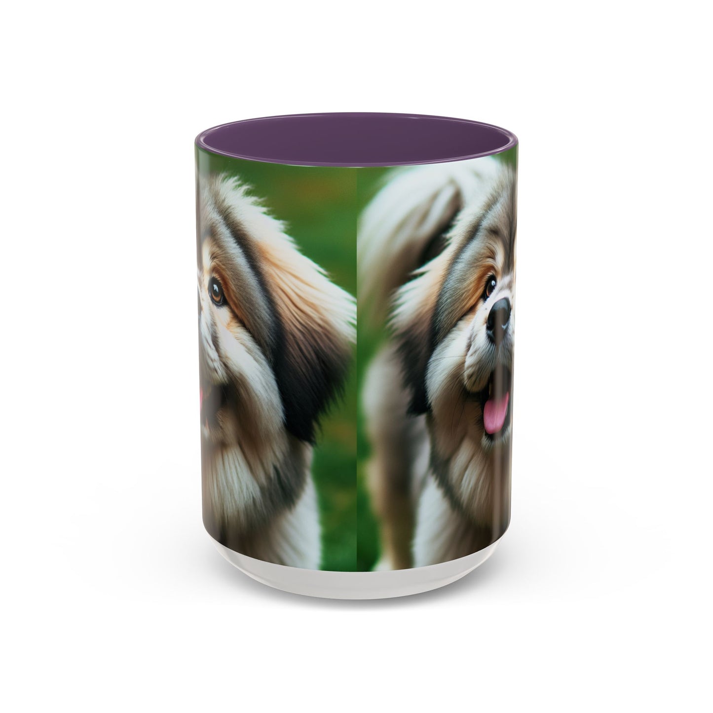 Tibetan Kyi Apso Accent Coffee Mug - Perfect Gift for Dog Lovers