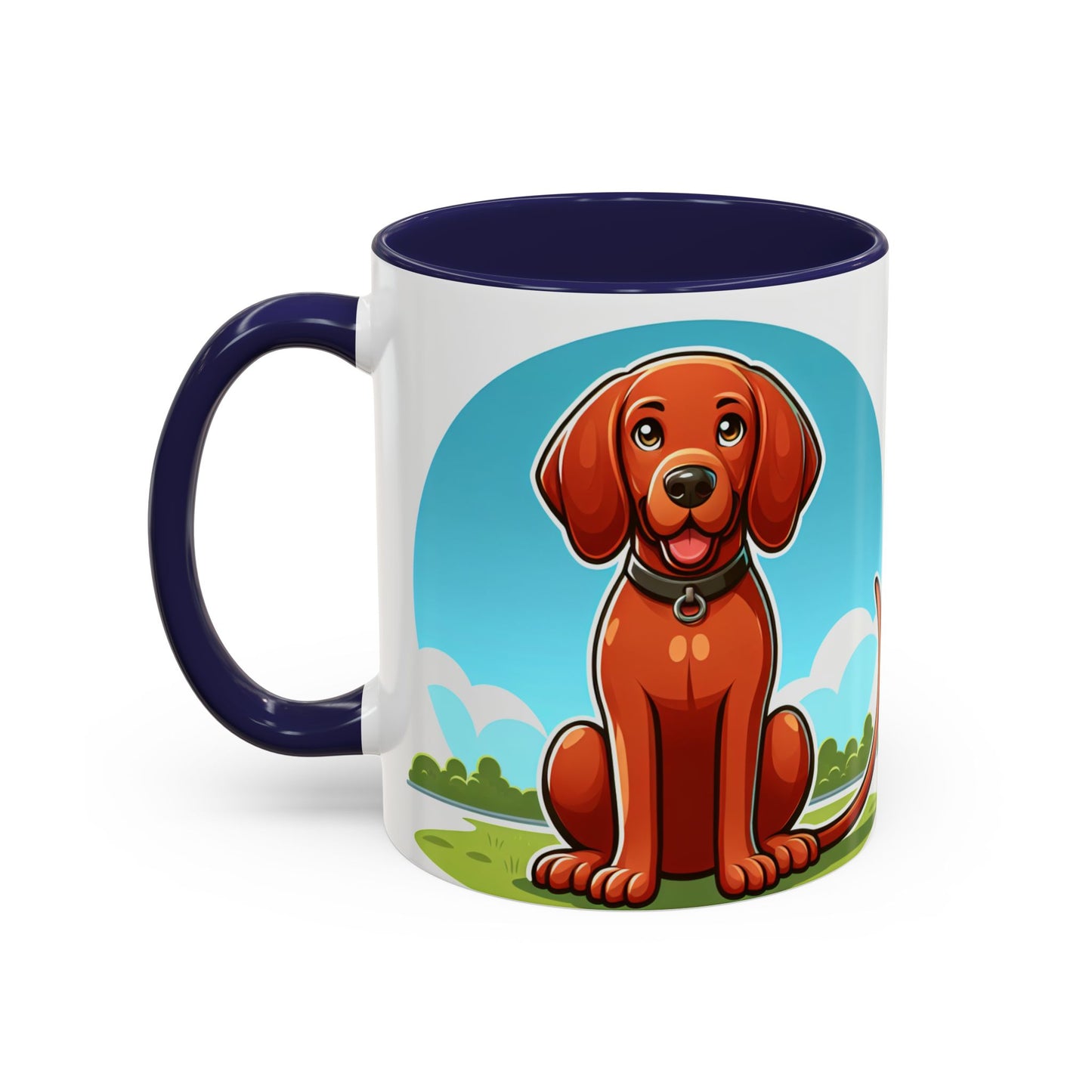 Mug à café Redbone Coonhound - Cadeau idéal pour les amoureux des chiens