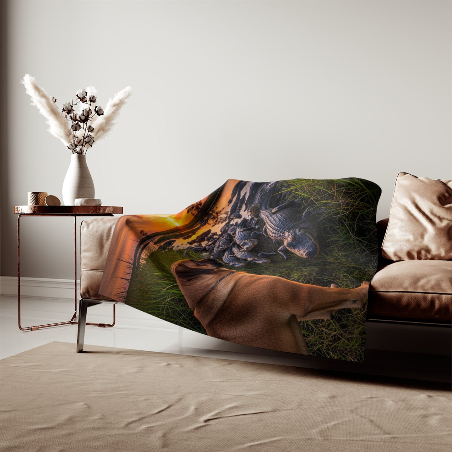 Black Mouth Cur Blanket