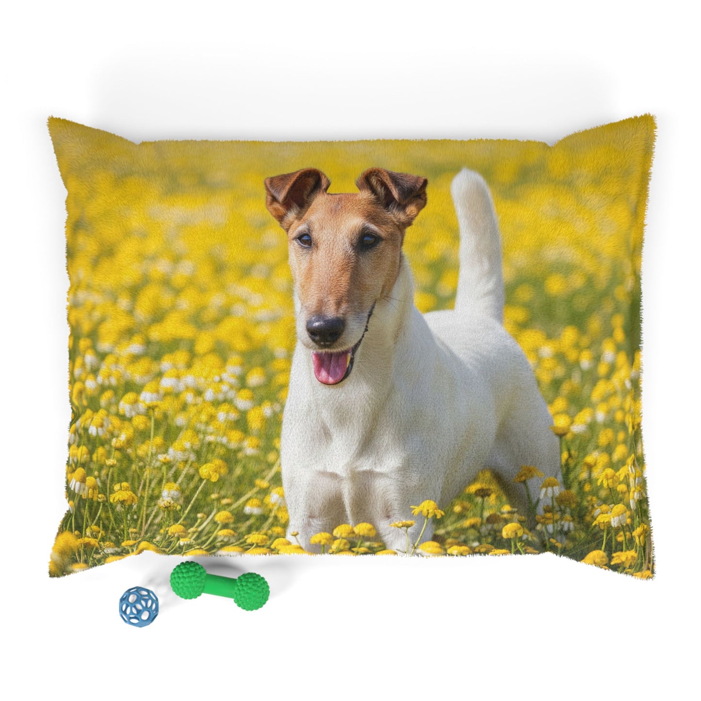 Cama para mascotas Fox Terrier de pelo liso
