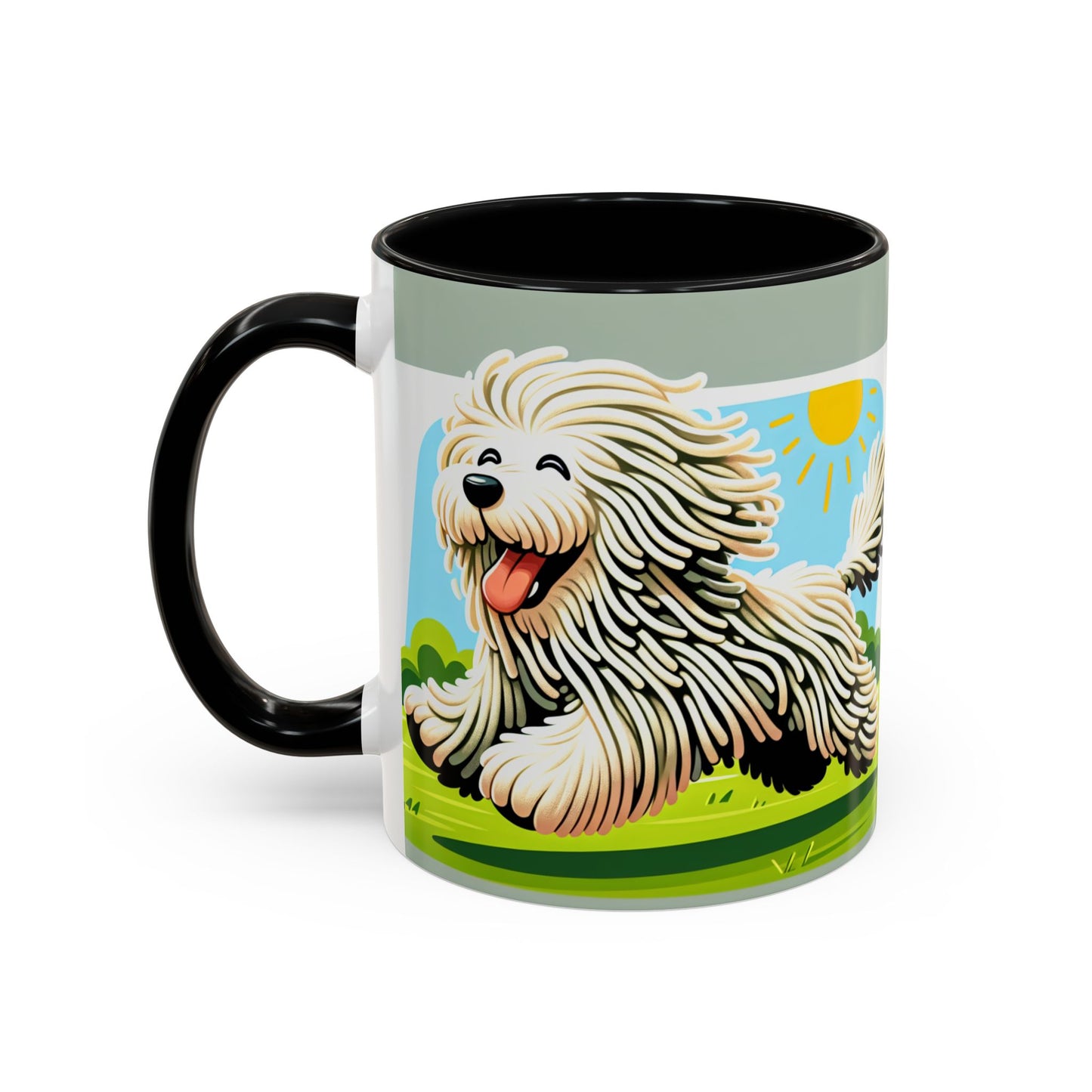 Mug Komondor Accent - Le cadeau idéal pour les amoureux des chiens