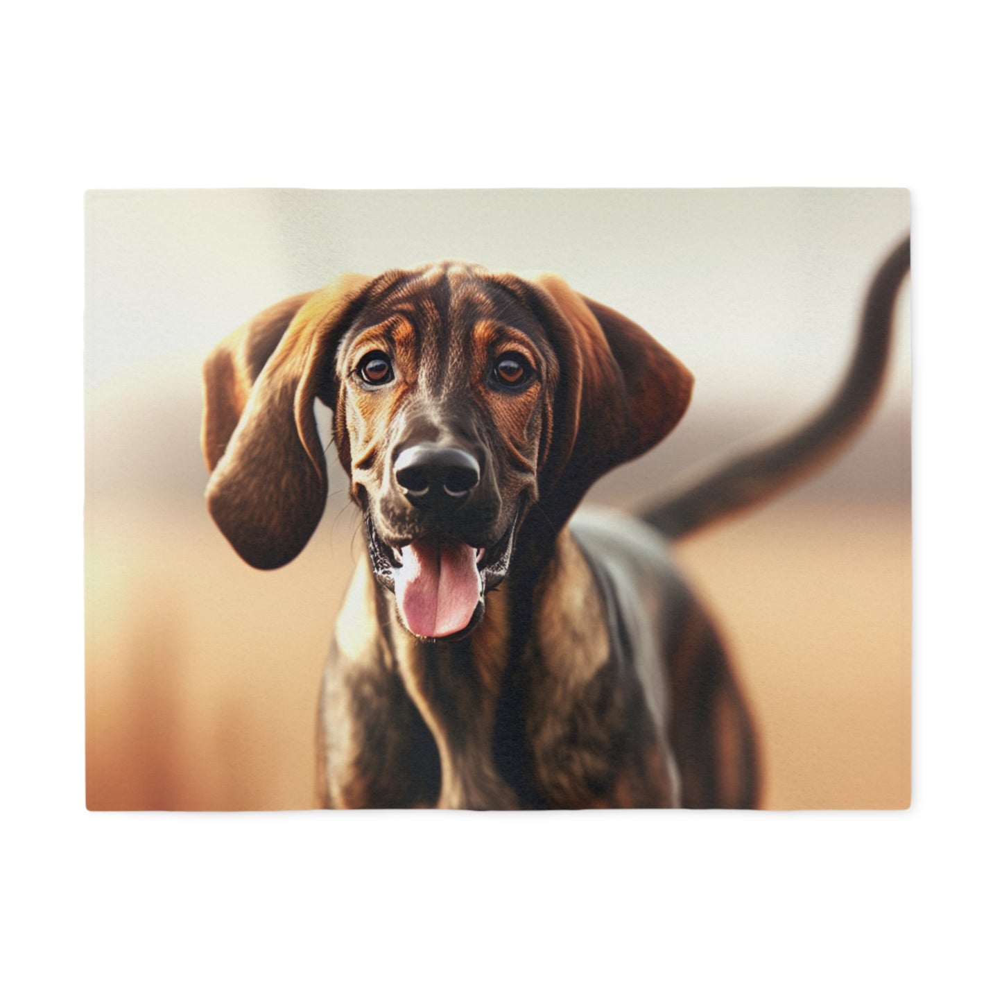 Plott Hound Sweatshirt Blanket