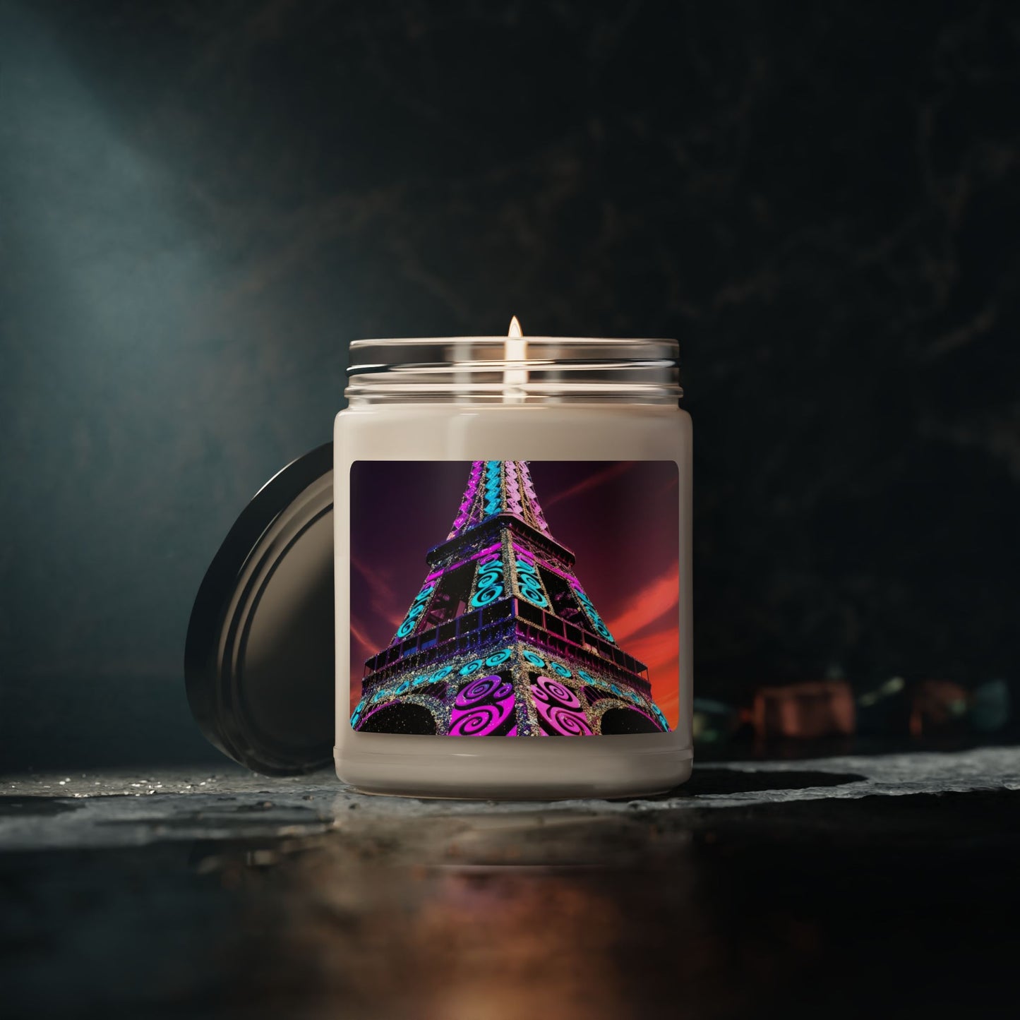 Eiffel Tower La Tour Eiffel- Scented Soy Candle, 9oz