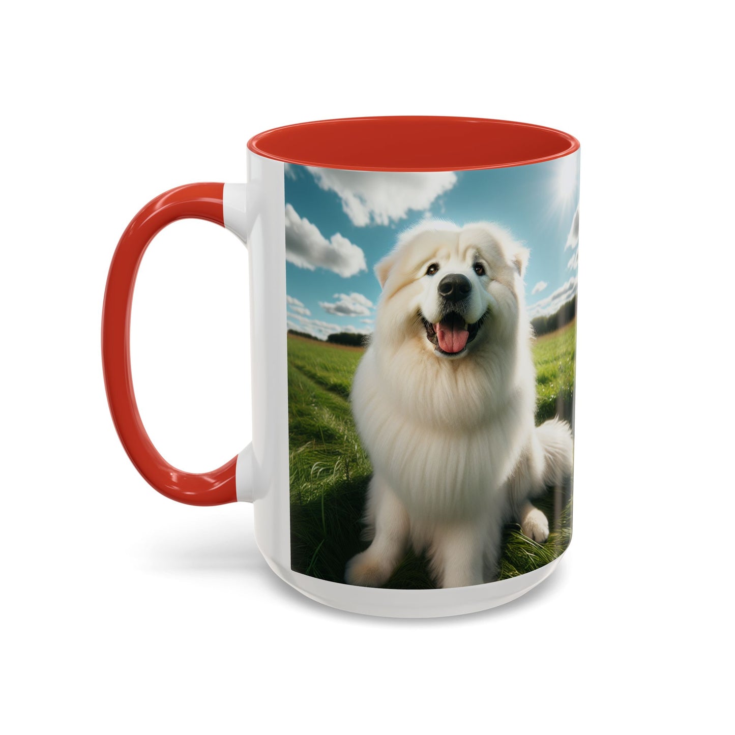 Mug à café à motif de berger de Maremme - Le cadeau idéal pour les amoureux des chiens