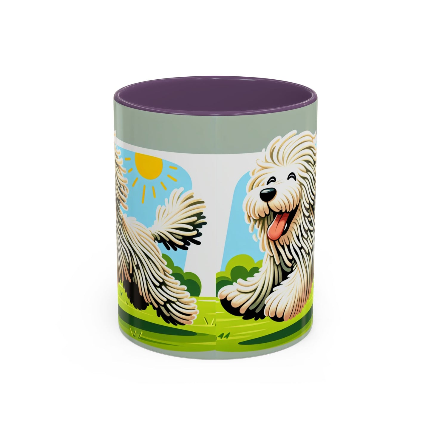 Mug Komondor Accent - Le cadeau idéal pour les amoureux des chiens