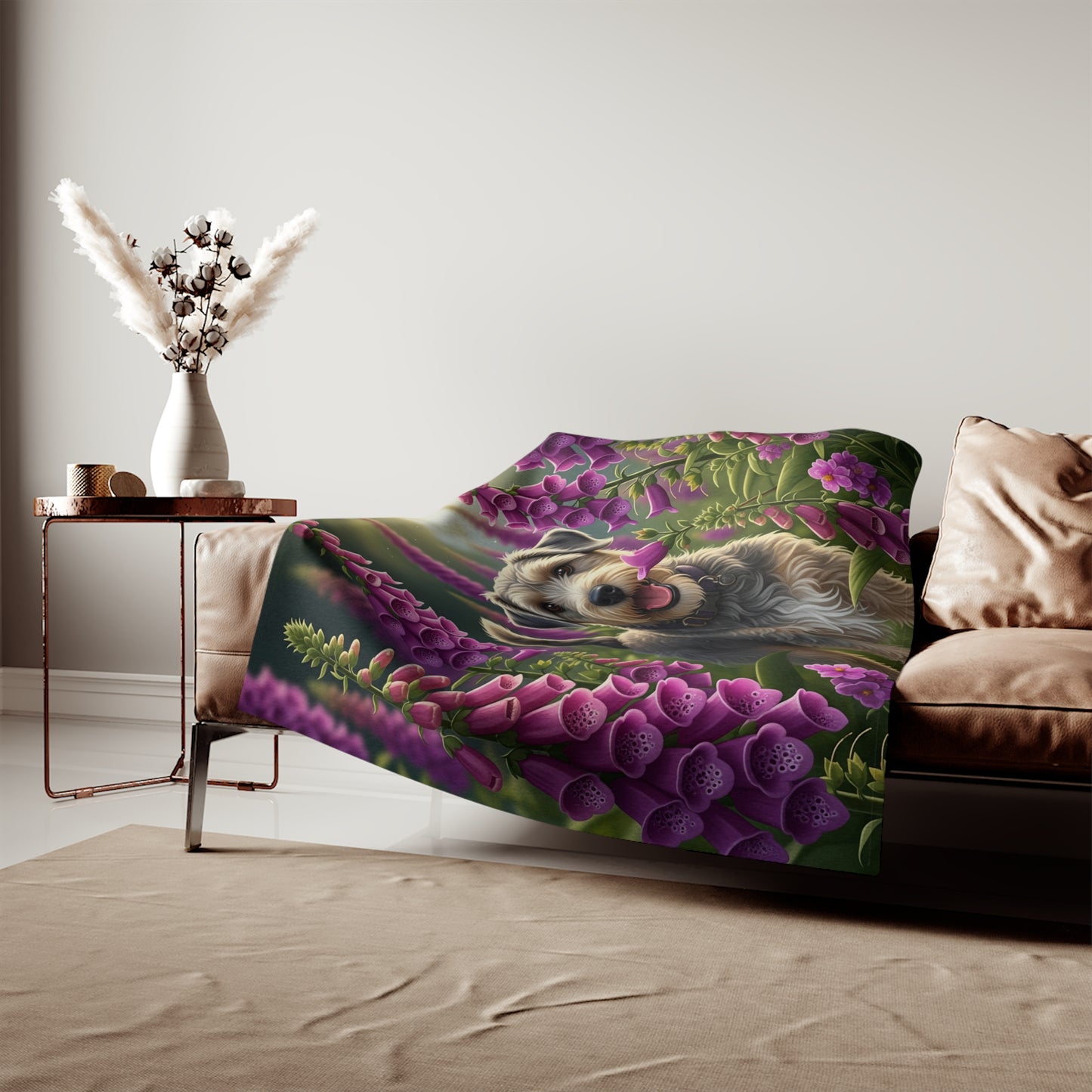 Dandie Dinmont Terrier Sweatshirt Blanket