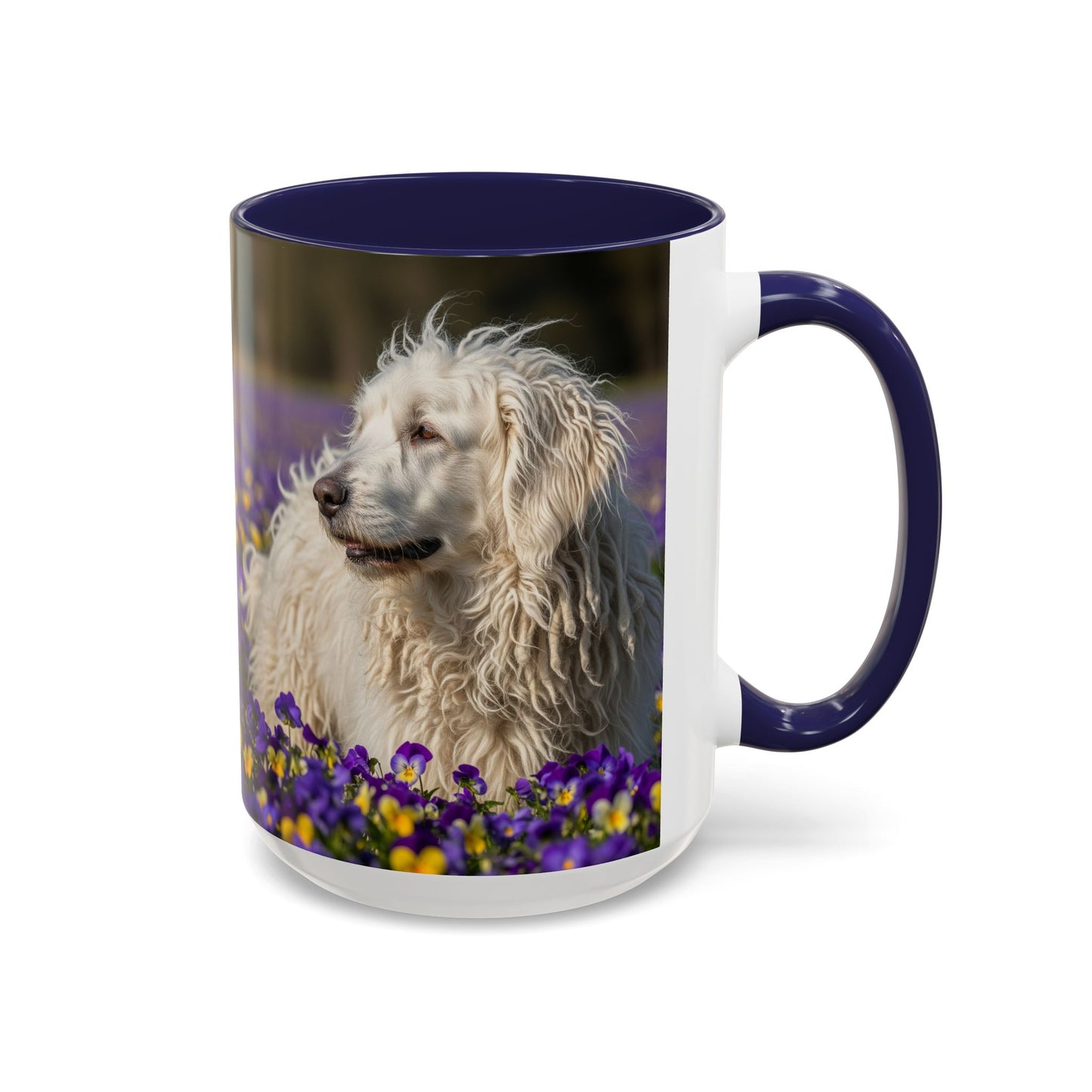 Taza de café con detalles de Komondor: el regalo perfecto para los amantes de los perros