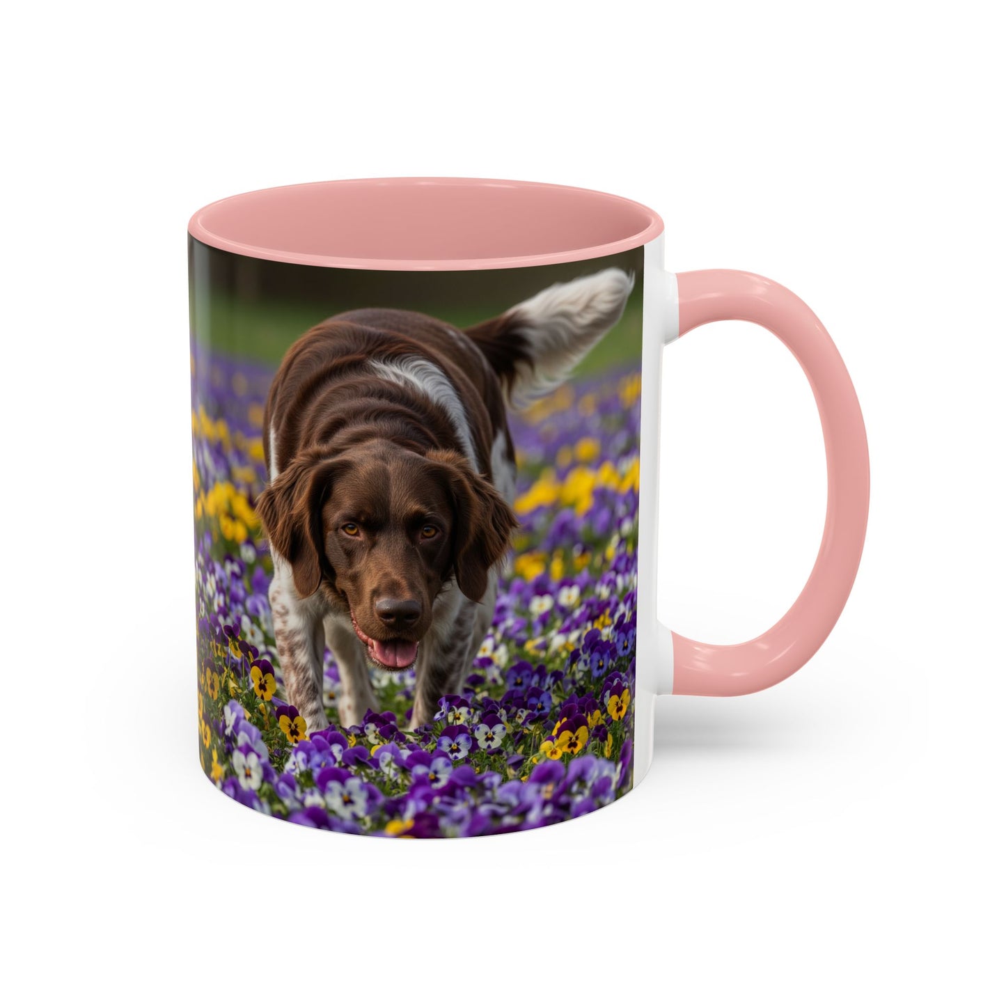 Taza grande con detalles de Munsterlander: el regalo perfecto para los amantes de los perros