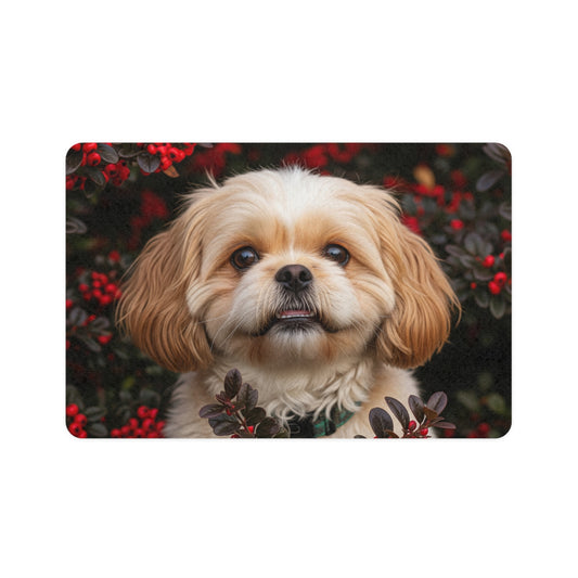 Pet Food Mat (12x18) - Pekapoo