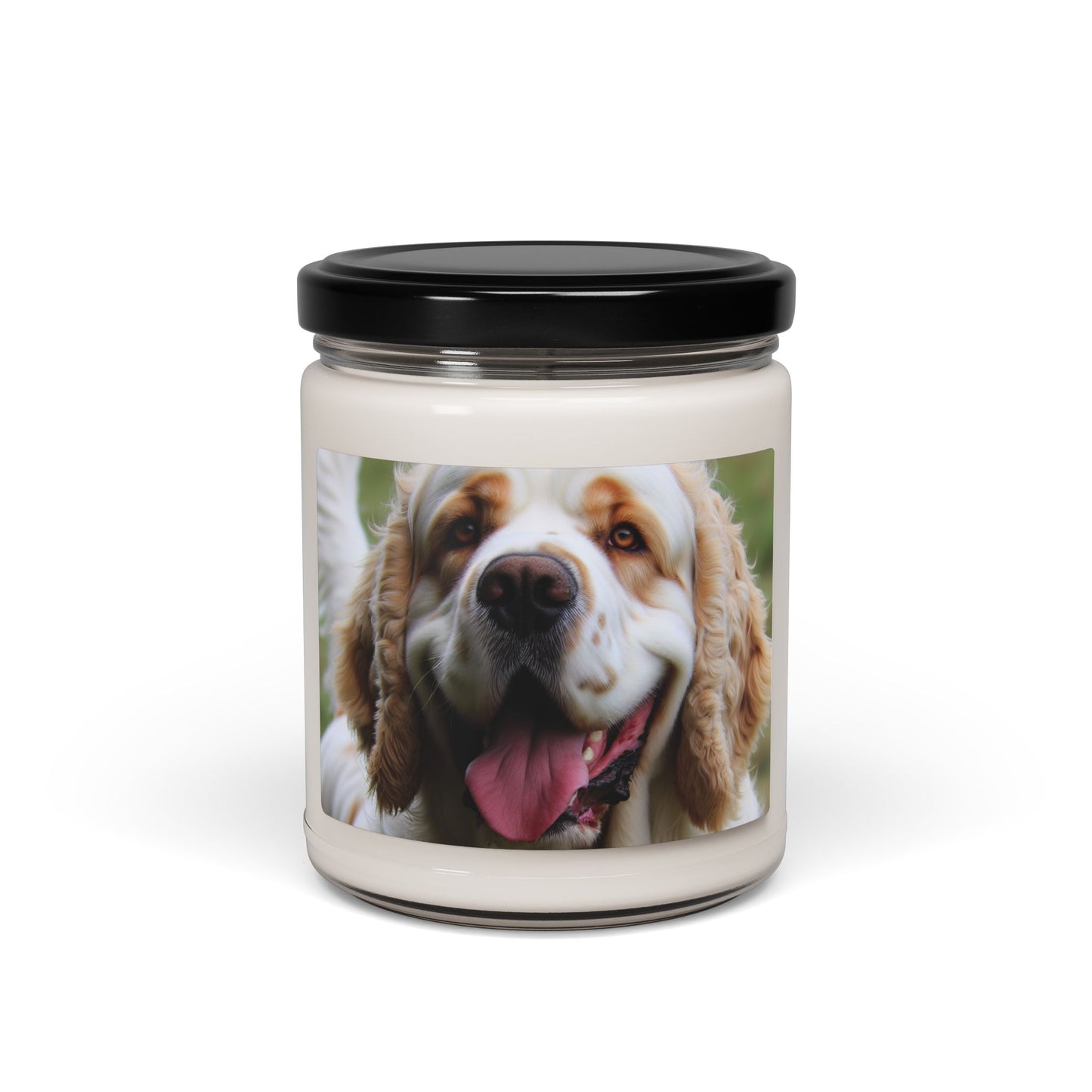 Clumber Spaniel- Scented Soy Candle, 9oz