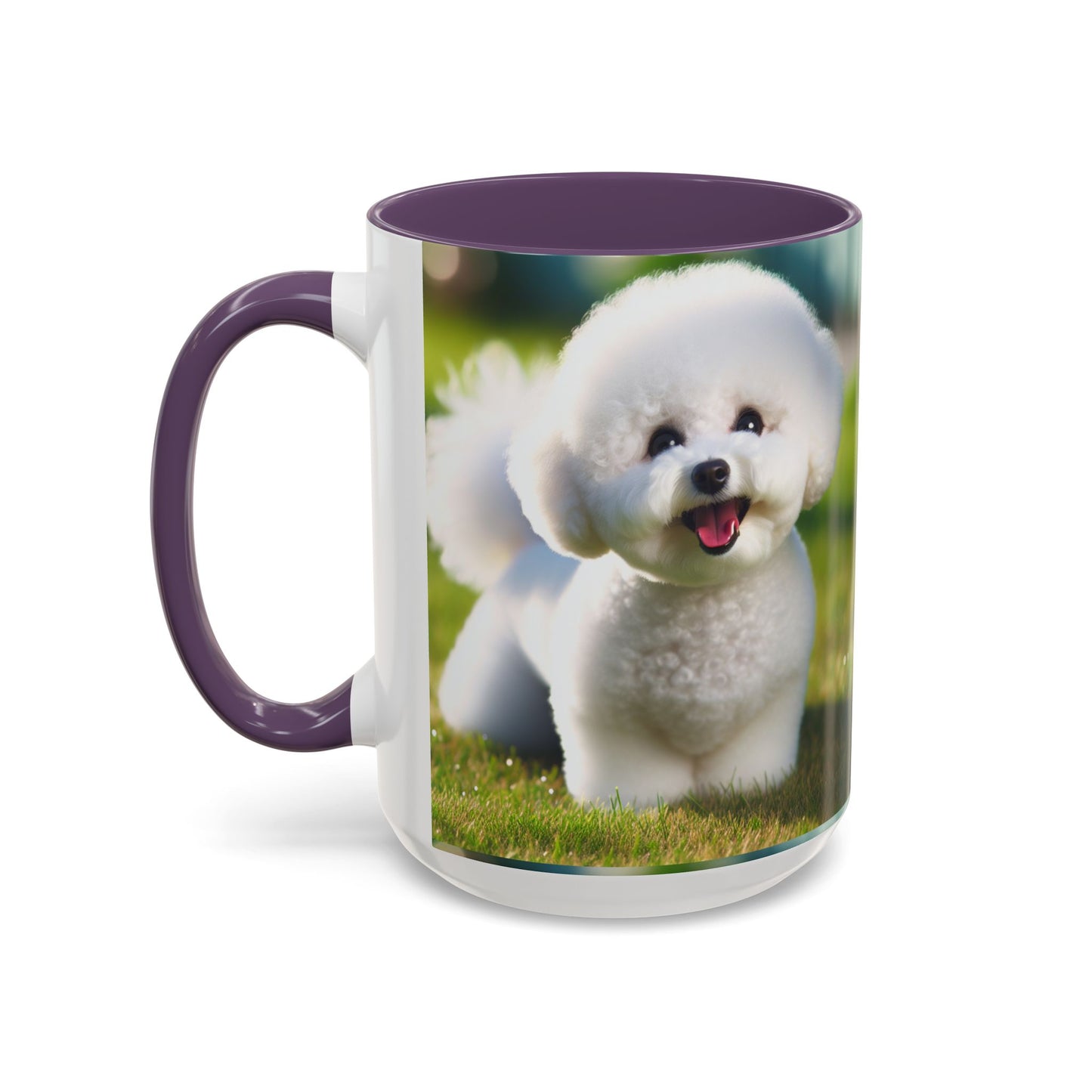 Bichon Frise Accent Coffee Mug - Perfect Gift for Dog Lovers