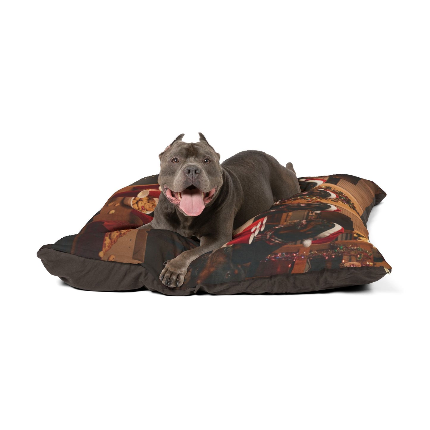 Rottweiler Holiday Party Pet Bed