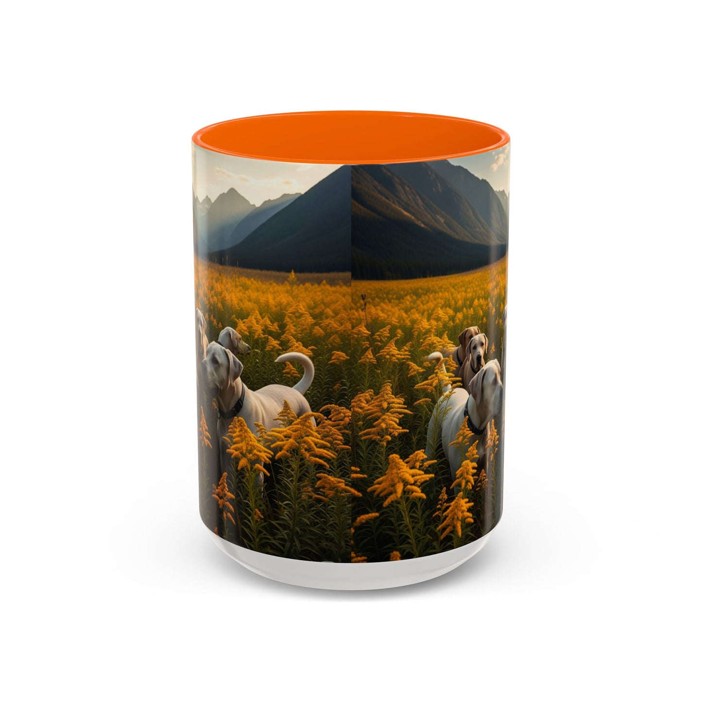Taza de café con detalles de Mountain Cur: el regalo perfecto para los amantes de los perros
