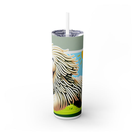 Komondor Tumbler with Straw, 20oz