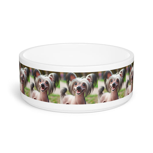 Chinese Crested Dog Pet Bowl