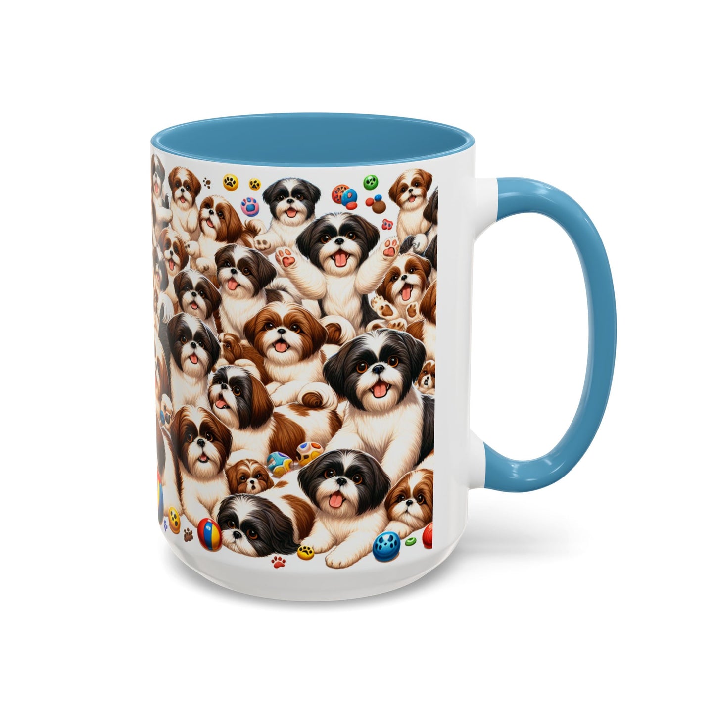 Shih Tzu Accent Coffee Mug - Perfect Gift for Dog Lovers