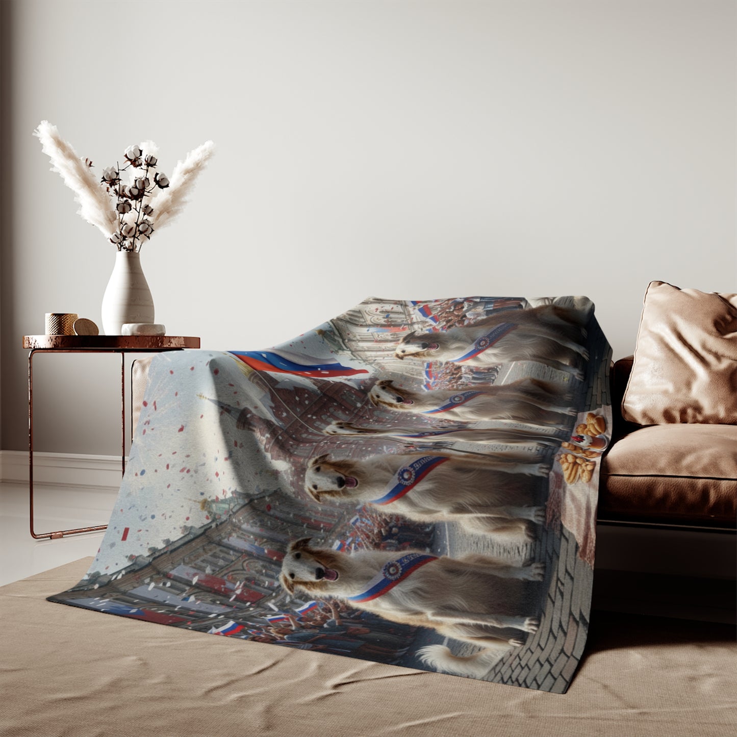 Borzoi Blanket