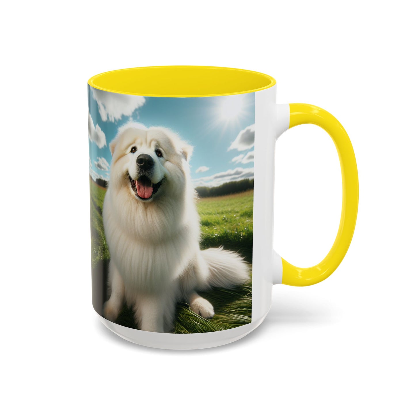 Mug à café à motif de berger de Maremme - Le cadeau idéal pour les amoureux des chiens