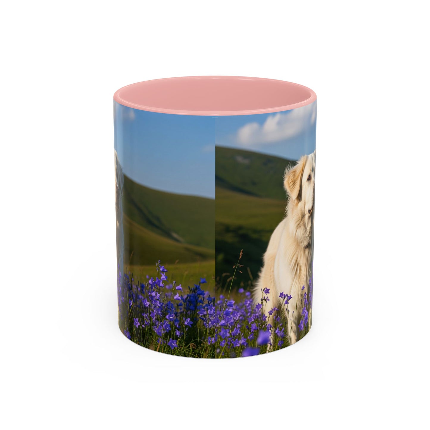 Mug à café avec motif Berger des Carpates roumain - Cadeau idéal pour les amoureux des chiens