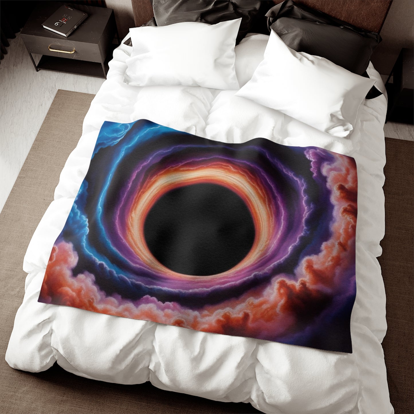 Optical Illusion Sweatshirt Blanket