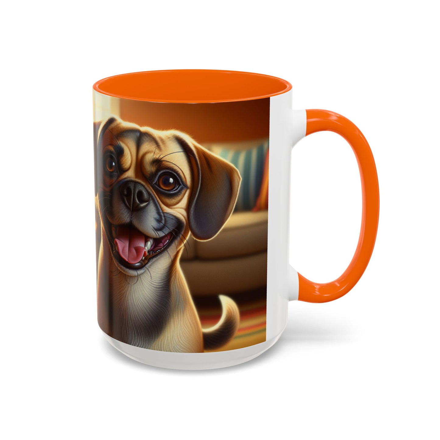 Taza de café con detalles de Puggle: el regalo perfecto para los amantes de los perros
