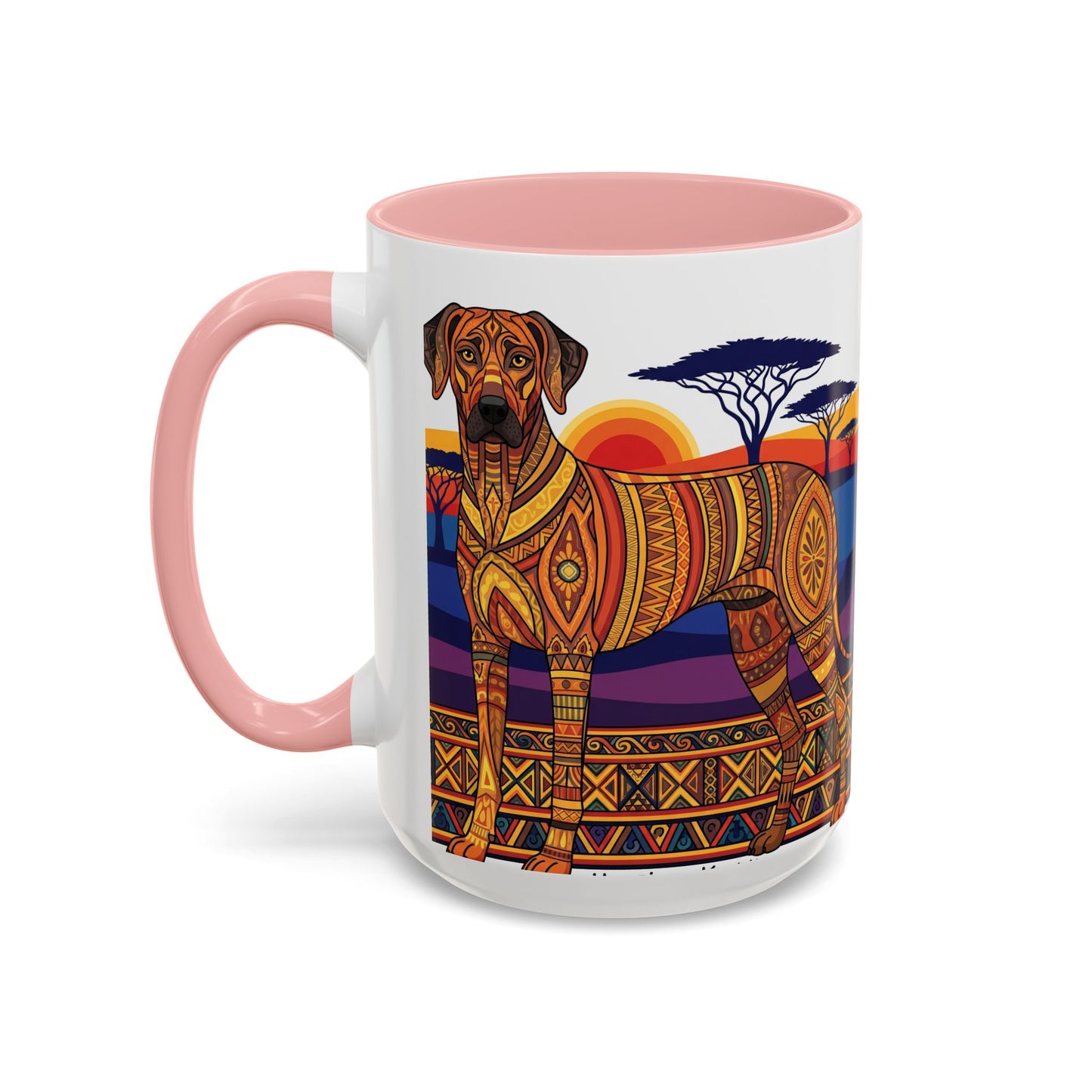 Taza de café con diseño de Rhodesian Ridgeback: el regalo perfecto para los amantes de los perros.