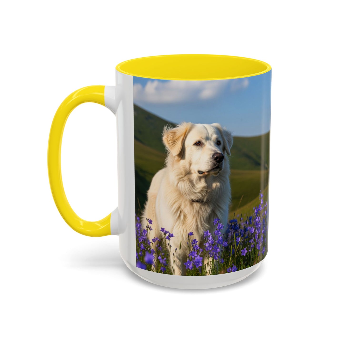 Mug à café avec motif Berger des Carpates roumain - Cadeau idéal pour les amoureux des chiens