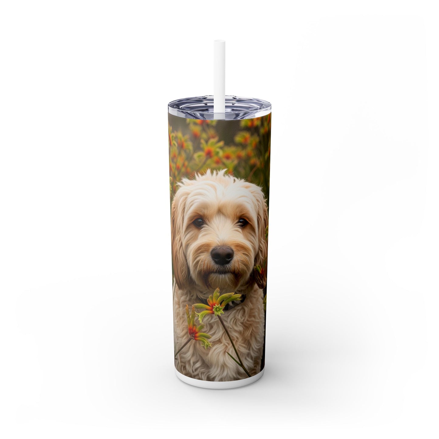 Vaso Cavoodle con pajita, 20 oz