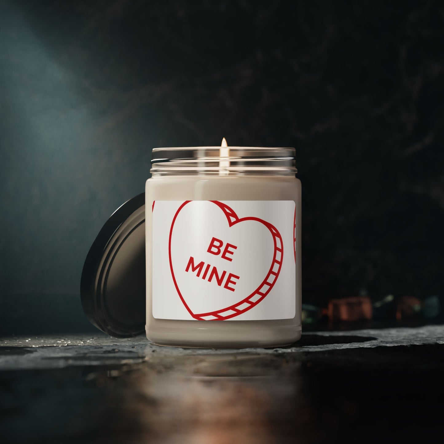 Be Mine Candy Hearts- Scented Soy Candle, 9oz