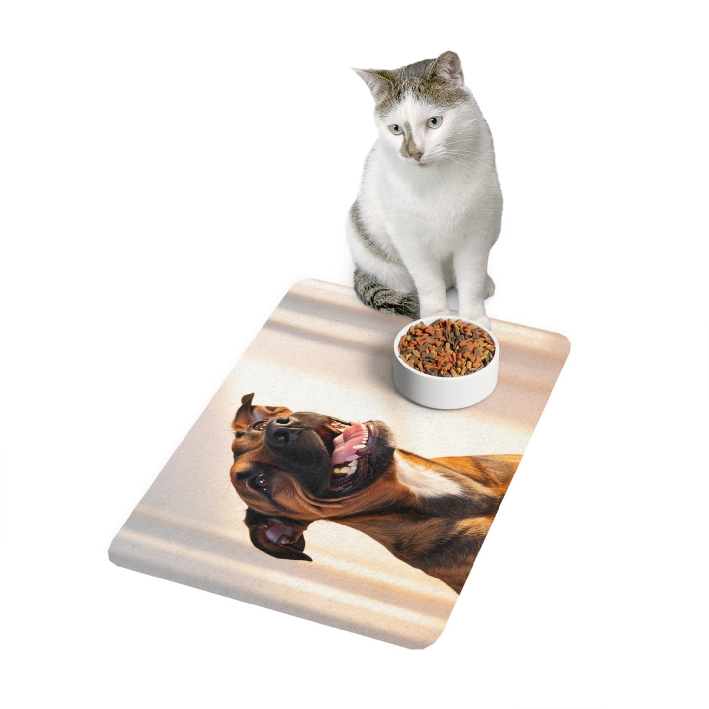 Pet Food Mat (12x18) - American Staffordshire Terrier