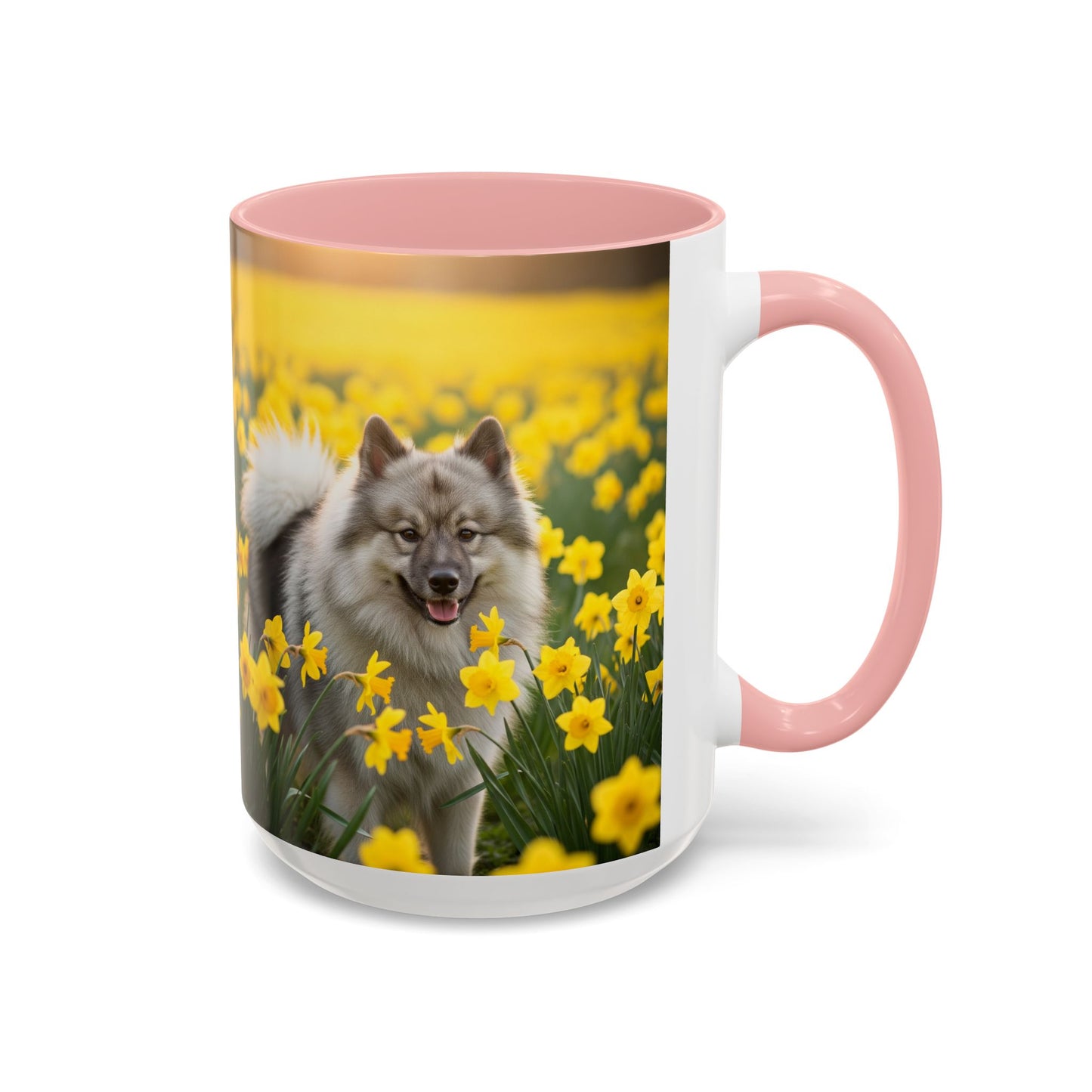 Taza con detalles de Keeshond: el regalo perfecto para los amantes de los perros