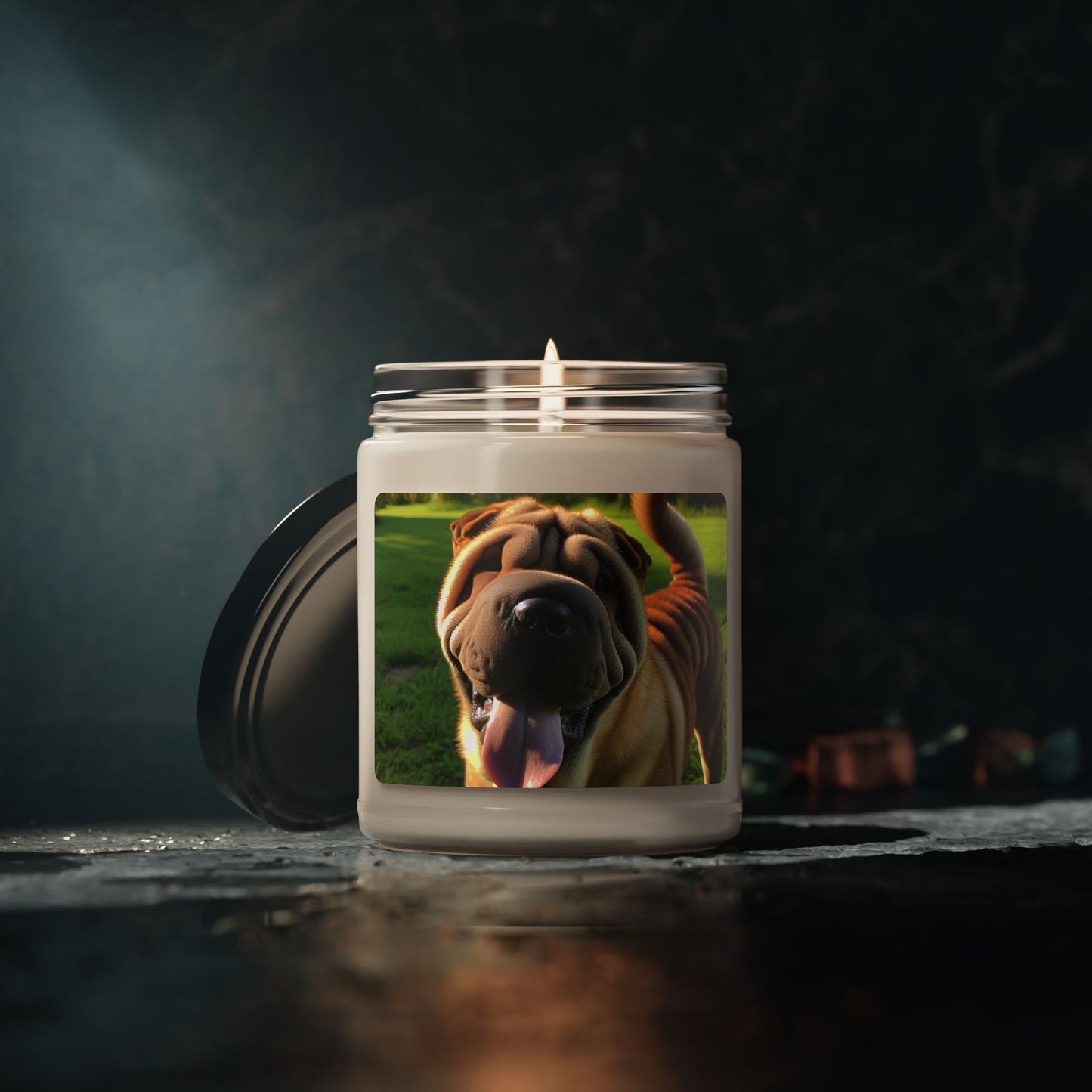 Shar Pei- Scented Soy Candle, 9oz