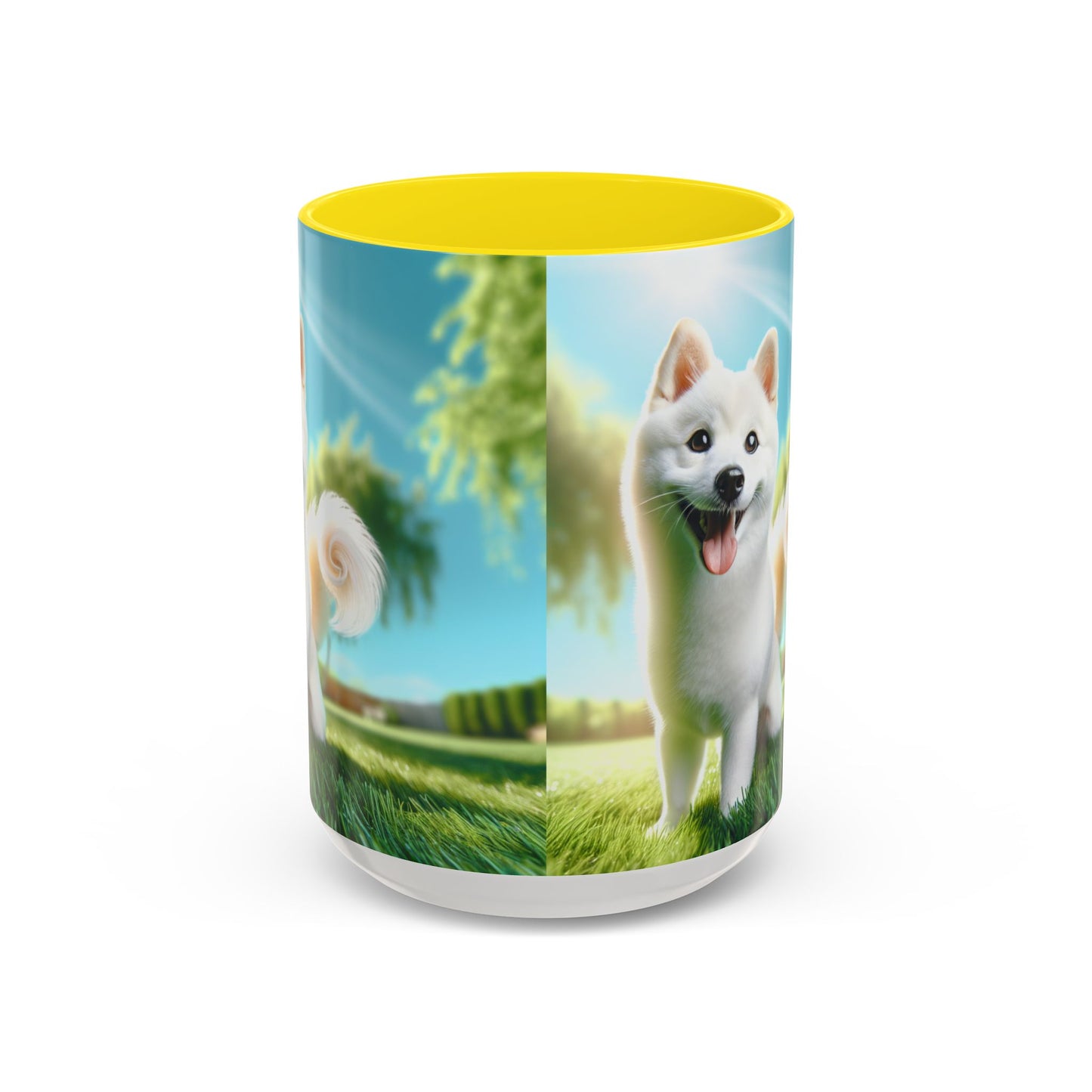 Mug Kishu Ken Accent Coffee - Cadeau idéal pour les amoureux des chiens
