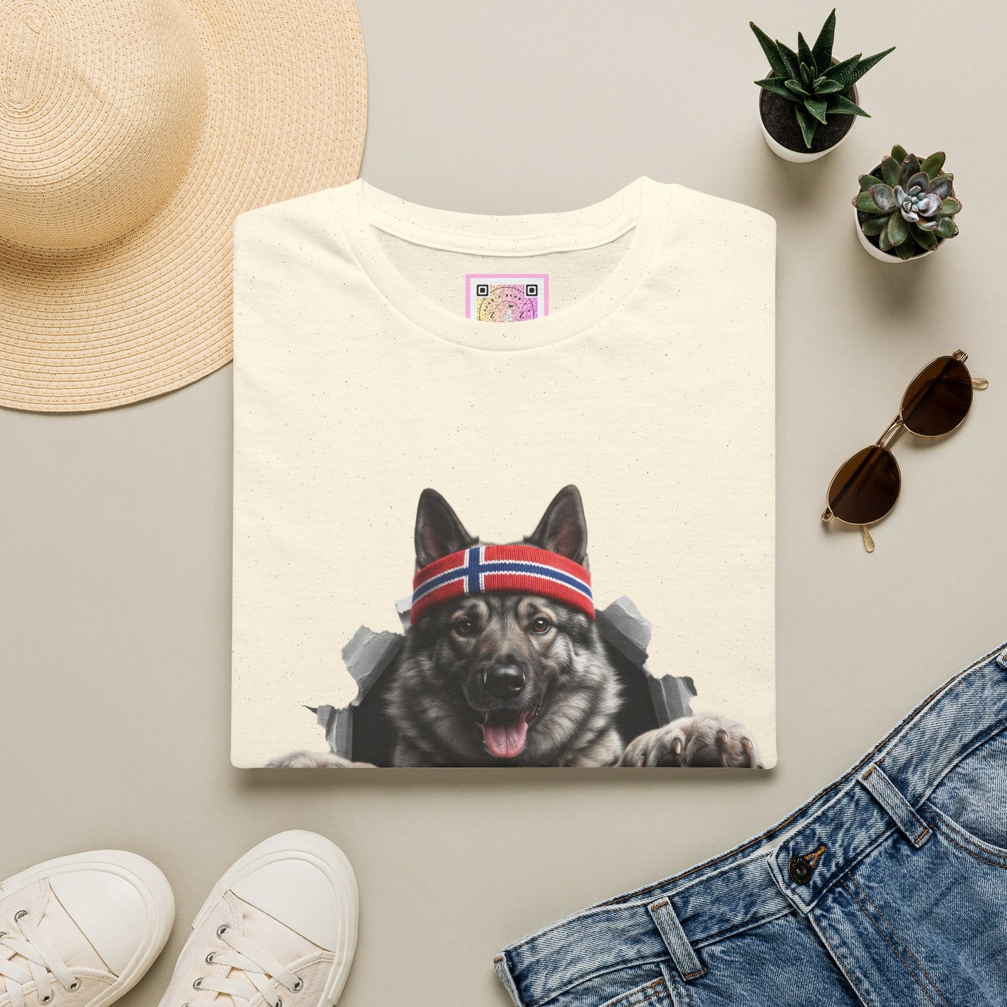 Norwegian Elkhound Tee Shirt