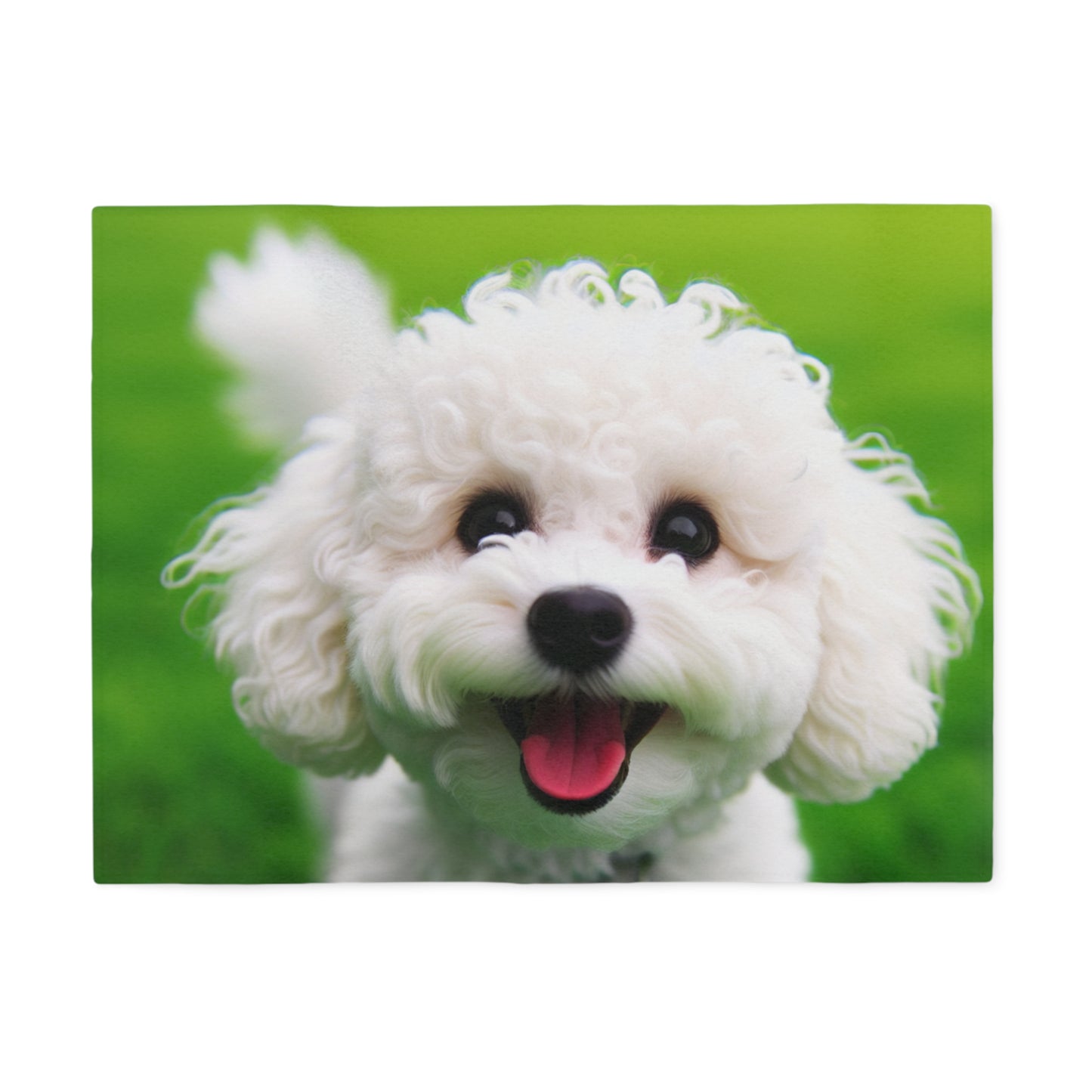 Bichonpoo Sweatshirt Blanket