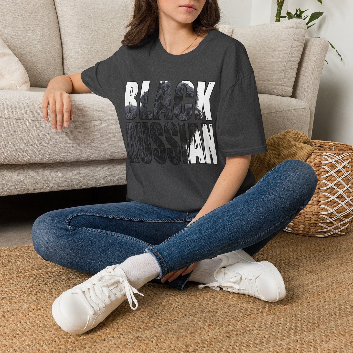 Black Russian Terrier Tee Shirt