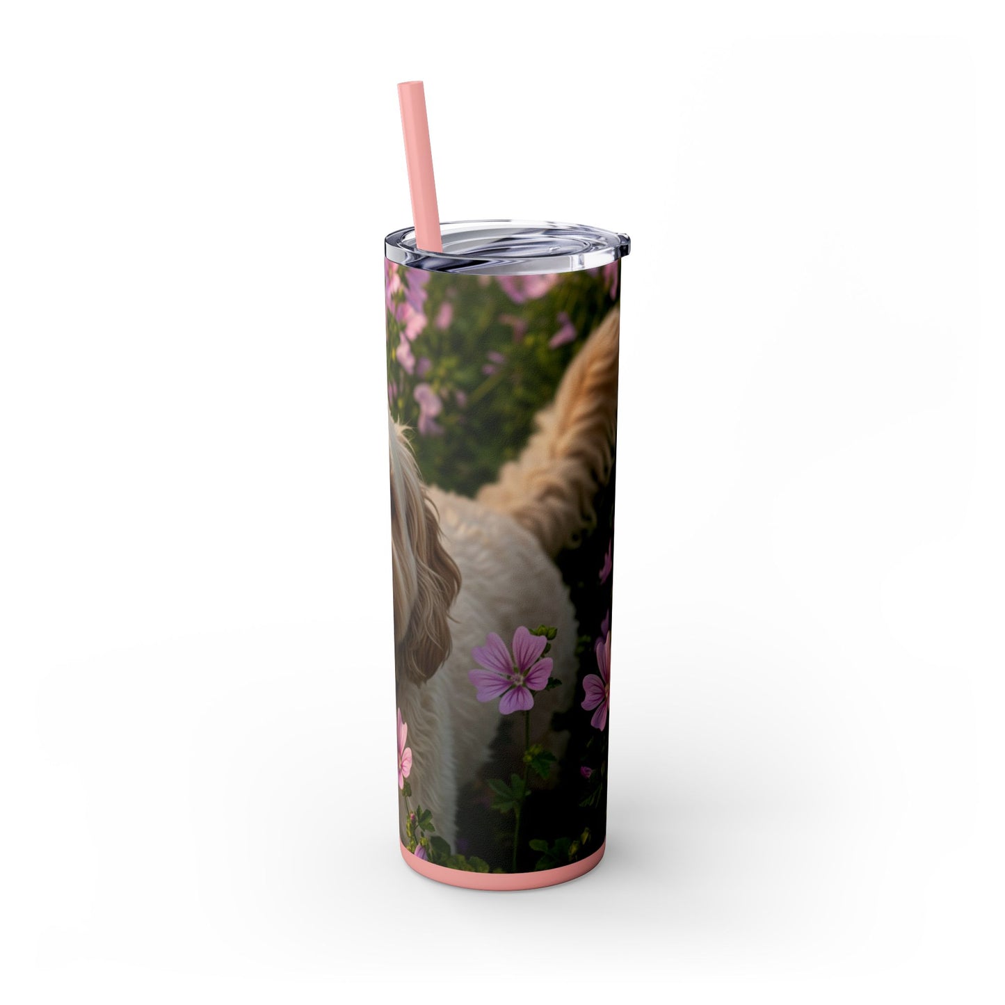 Gobelet Cockapoo avec paille, 590 ml