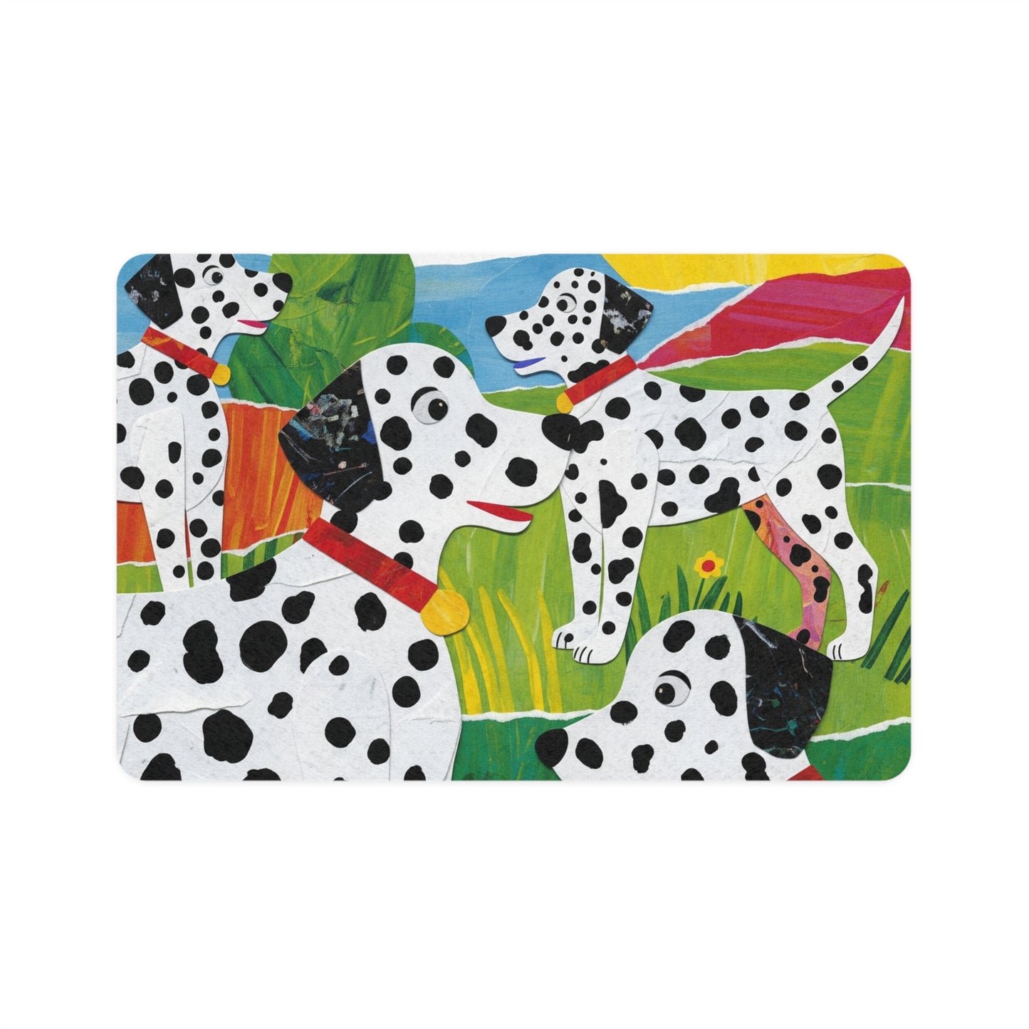 Pet Food Mat (12x18) - Dalmatian