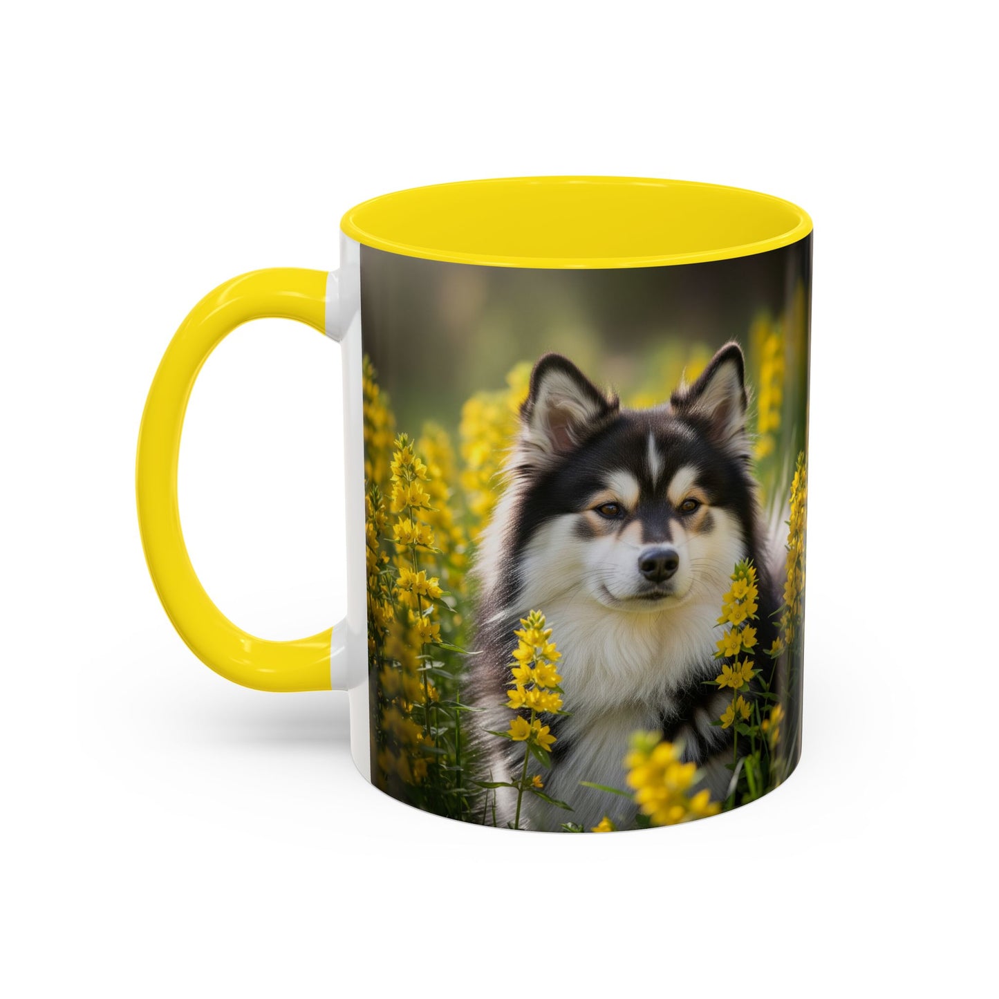 Taza con diseño de perro lapón sueco: el regalo perfecto para los amantes de los perros.