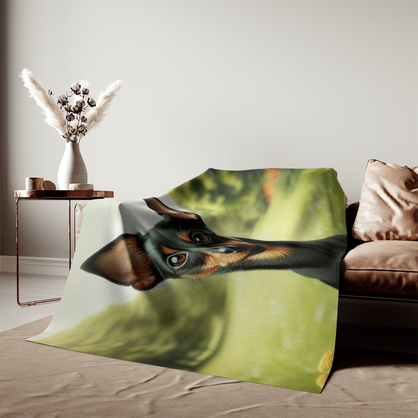 Manchester Terrier Sweatshirt Blanket