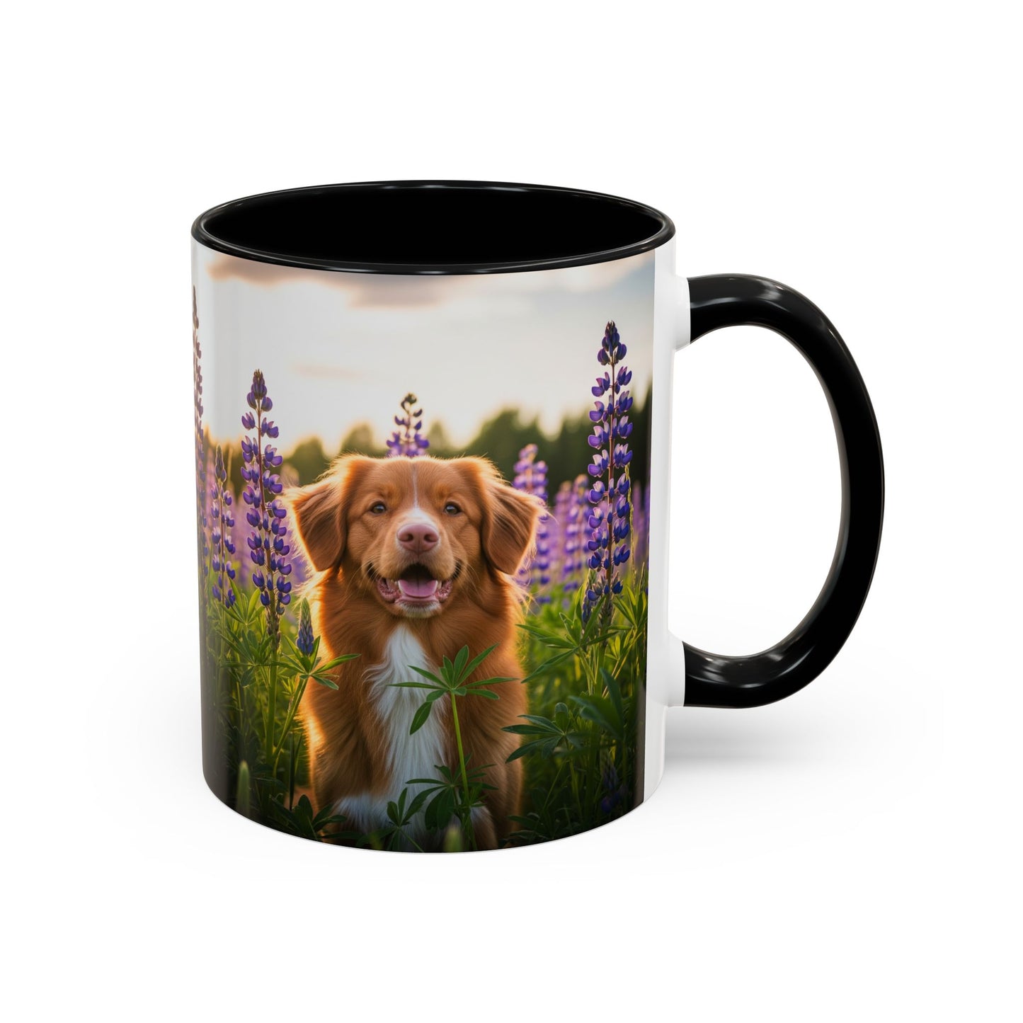 Taza de café con diseño de retriever de Nueva Escocia: el regalo perfecto para los amantes de los perros.