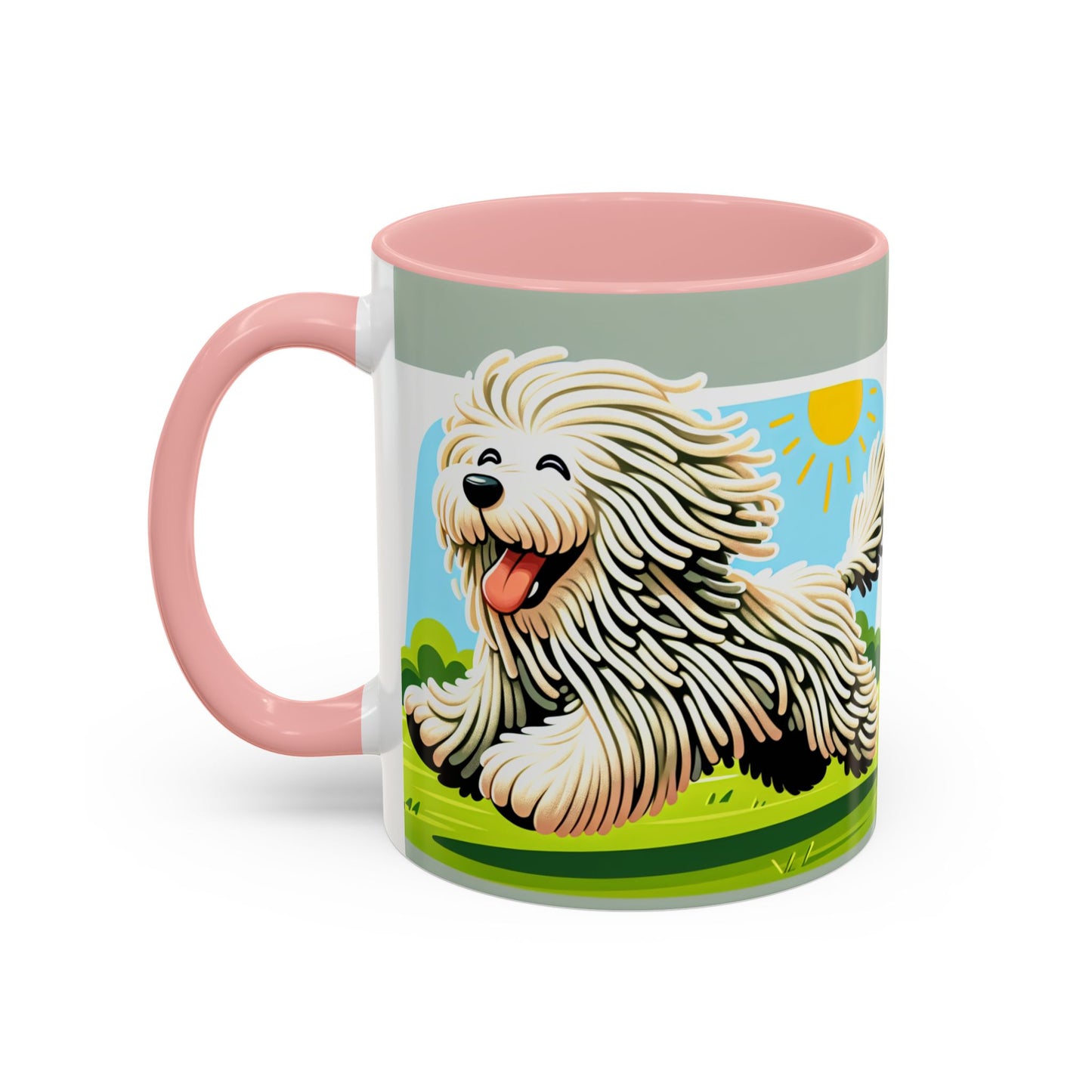 Mug Komondor Accent - Le cadeau idéal pour les amoureux des chiens