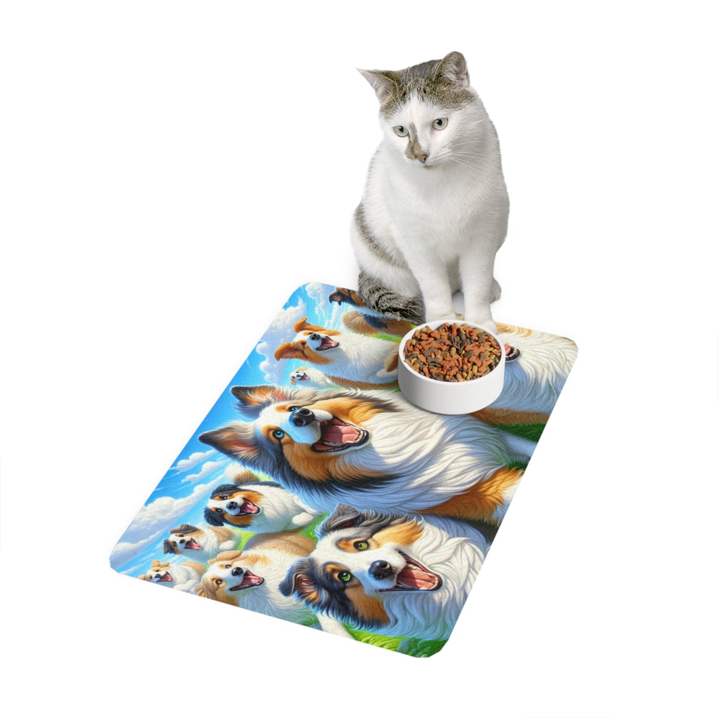 Pet Food Mat (12x18) - Sheepdog