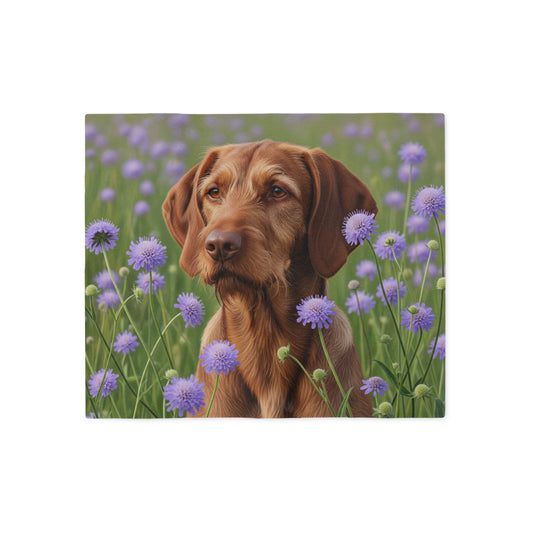 Hungarian Wirehaired Vizsla Sweatshirt Blanket