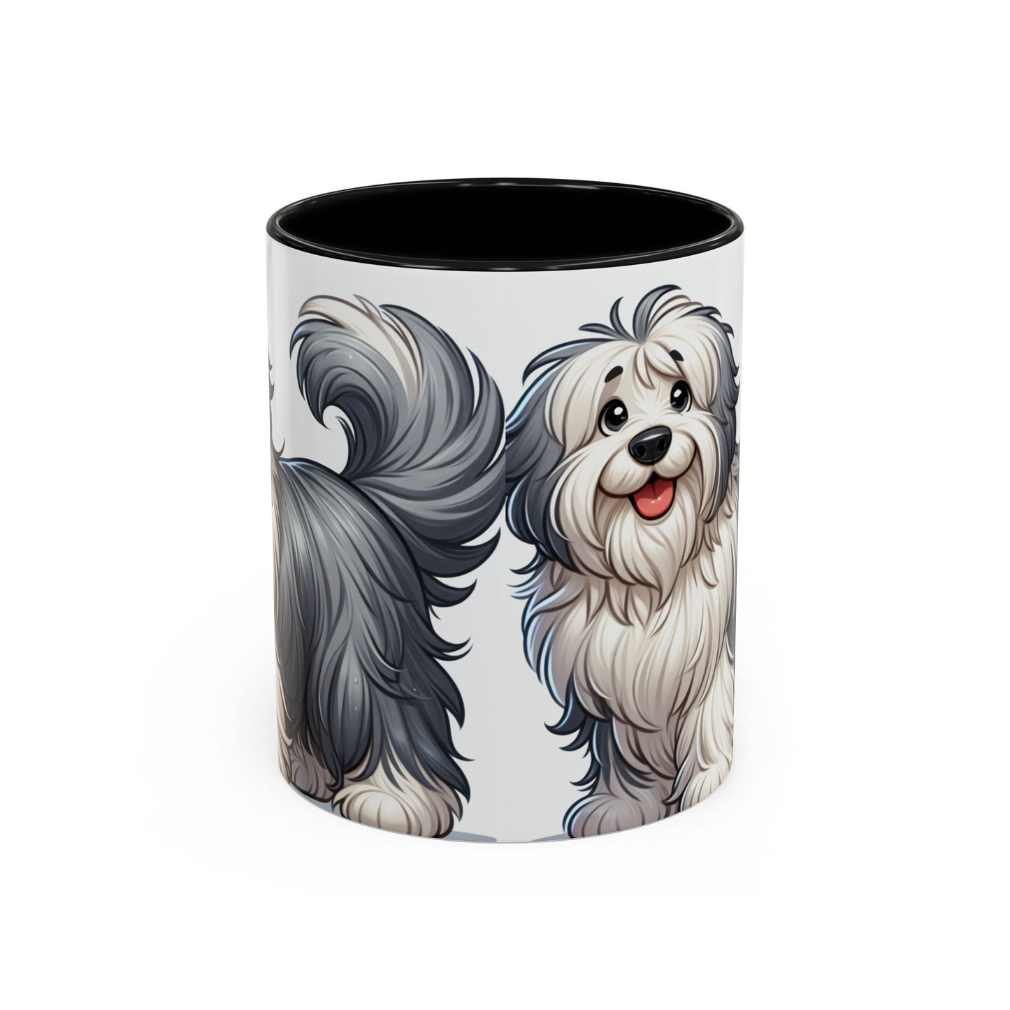 Mug à café à motif de bobtail - Cadeau idéal pour les amoureux des chiens