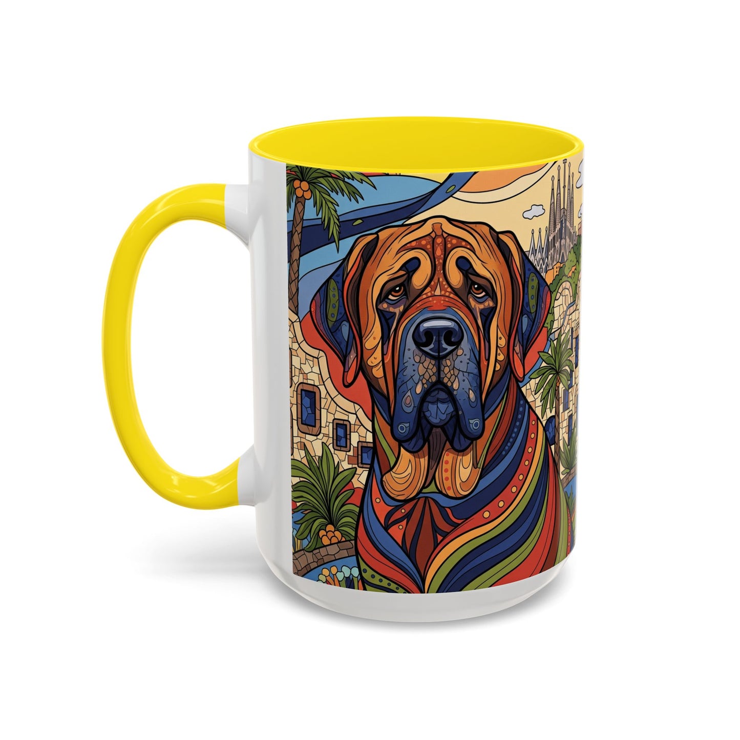 Spanish Mastiff Accent Coffee Mug - Perfect Gift for Dog Lovers