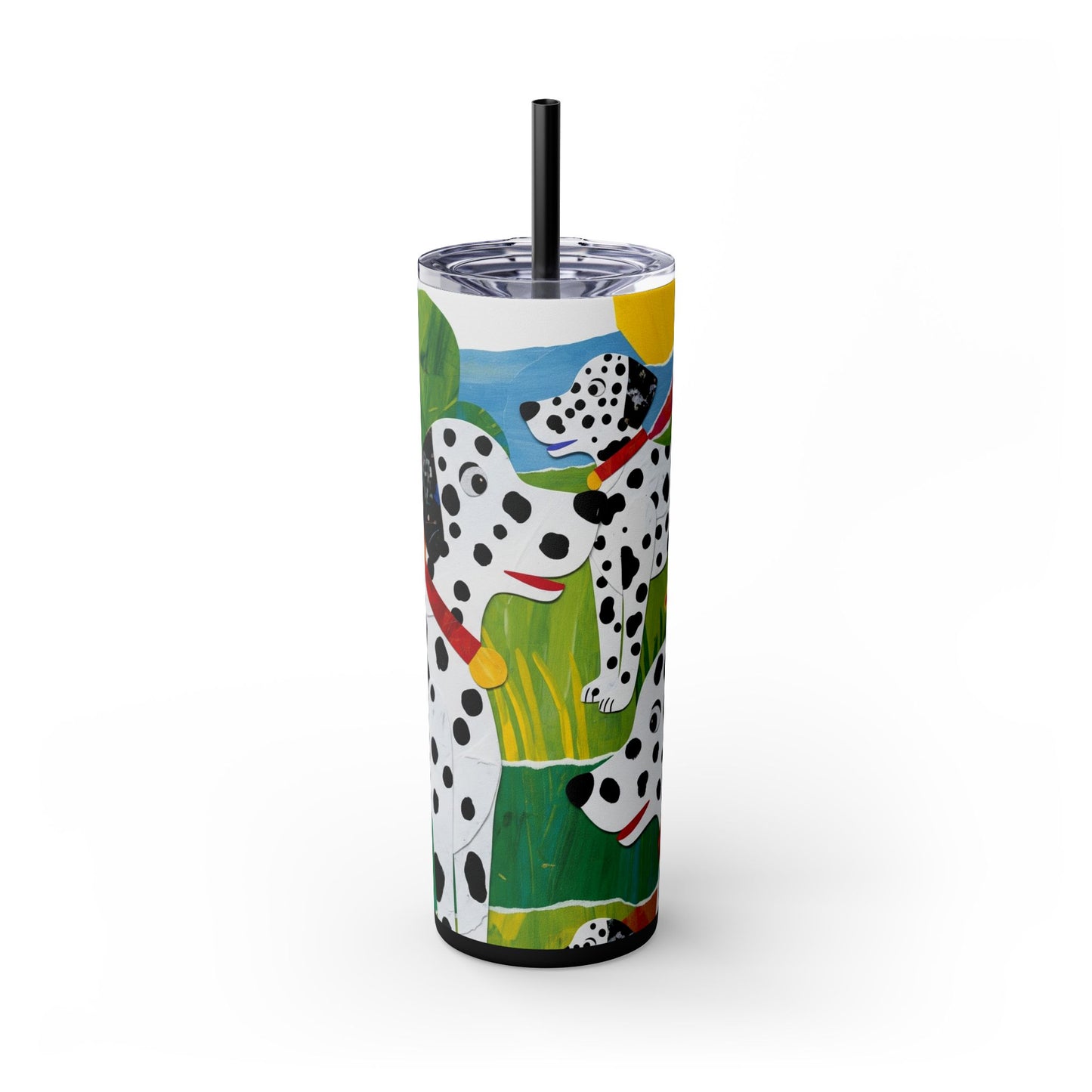 Gobelet isotherme Dalmatien avec paille, 590 ml
